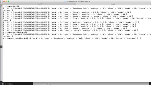MongoDb Tutorial 21 : How to replace a document using MongoDb update смотреть онлайн