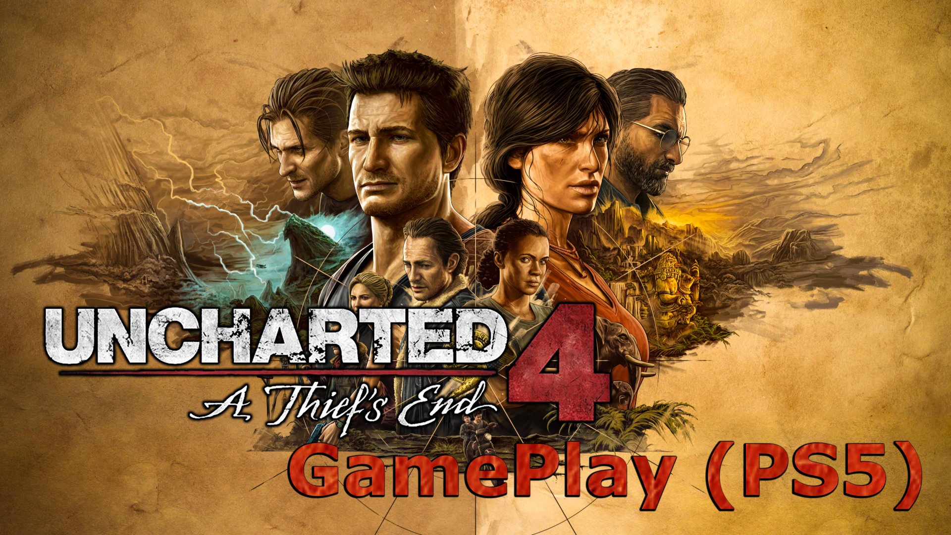 GamePlay UNCHARTED 4 (PS5)