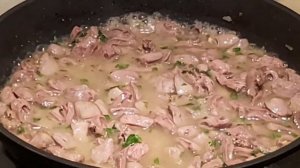 Куриные сердечки. Рецепт куриных сердечек!  Быстрый ужин! Eng sub