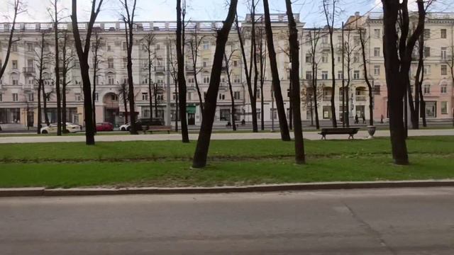 Поездка по автобусному маршруту 63э в Витебске/A trip along the bus route 63э in Vitebsk смотреть онлайн