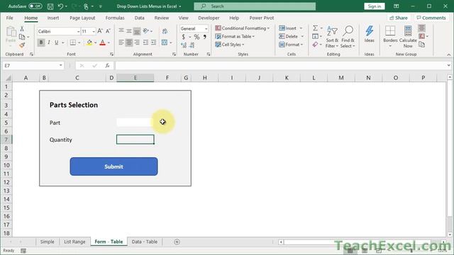 Guide to Making Drop Down List Menus in Excel смотреть онлайн