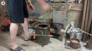 Бюджетная камера для заливки металла под давлением.