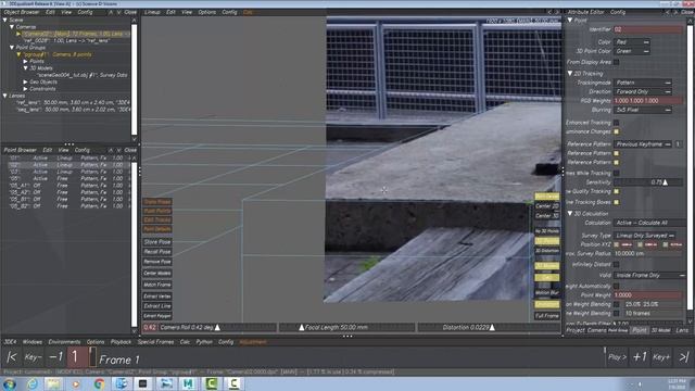 3DEqualizer Point from Intersect Script Tutorial смотреть онлайн