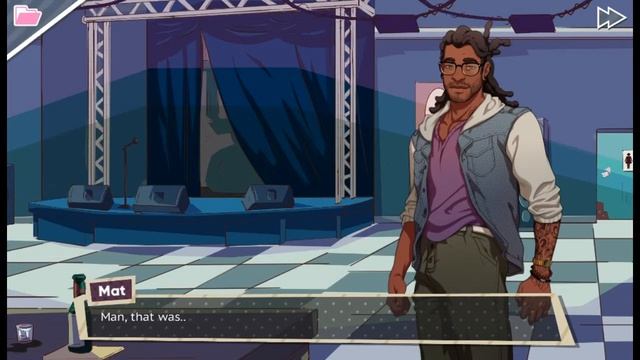 Dream Daddy: A Dad Dating Simulator {RUS/Рус} [16] → Свидание с Метом 1 смотреть онлайн