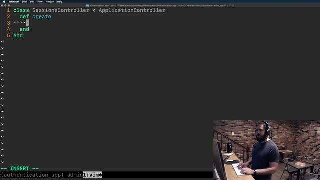 Building the User Model and Session Controller for the Rails API Authentication App смотреть онлайн