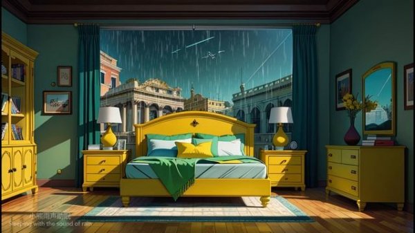 Sleeping with Rain: The Ultimate Sleep Inducer with Scenic Views