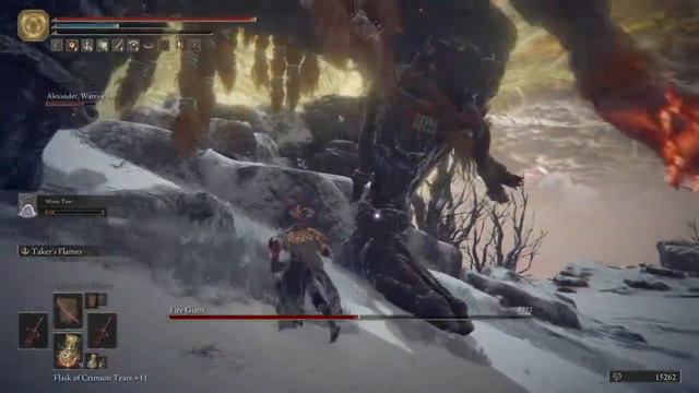 ELDEN RING Fire Giant first try blasphemous blades смотреть онлайн
