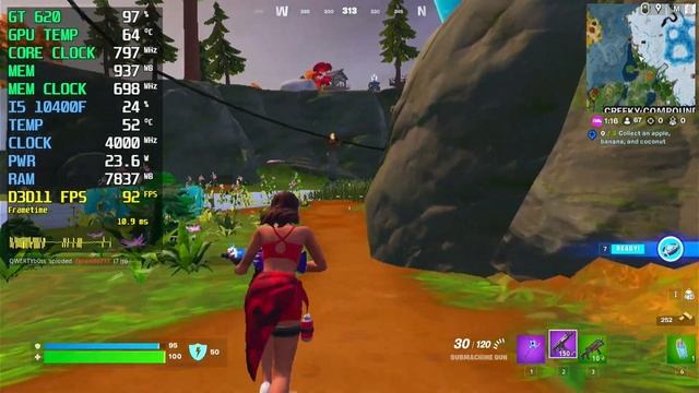 Fortnite | GT 620 OC 1GB [2023] смотреть онлайн