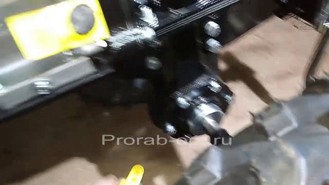 Huter mk 8000 Big Foot, обновленный мотоблок 2020 г. смотреть онлайн