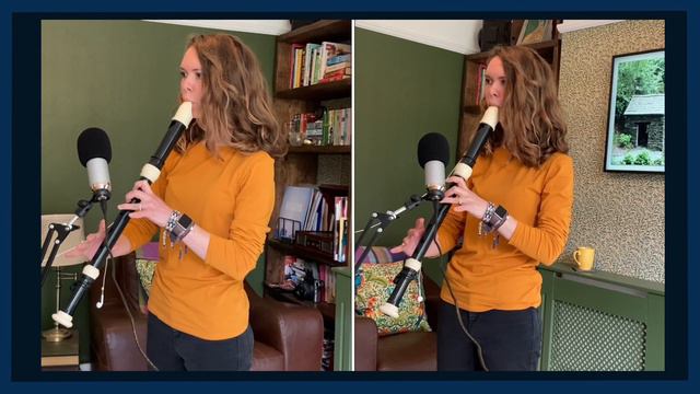 Scarborough Fair. Tenor Recorder Duet. смотреть онлайн