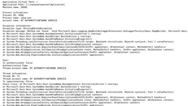 Event code 3005 ID 1309 - IIS смотреть онлайн