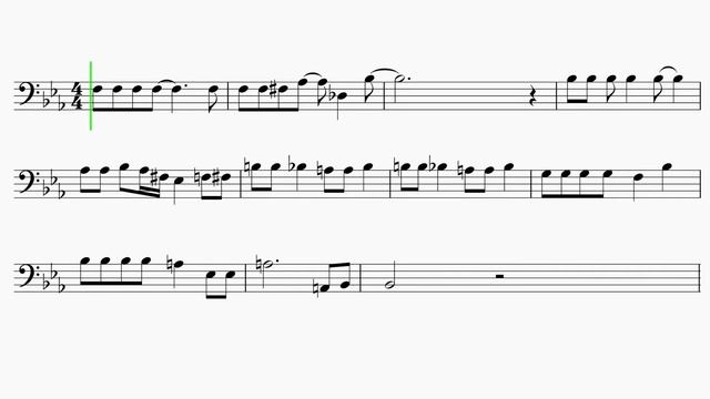 How To Play "Bohemian Rhapsody" EASY Sheet Music for Trombone, Bassoon, Baritone B.C. смотреть онлайн