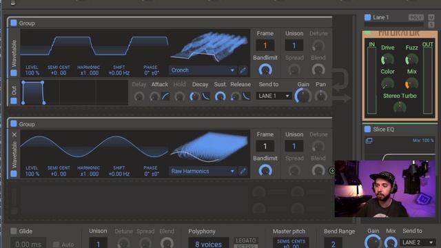 Making a bass from scratch! (Kilohearts PhasePlant) смотреть онлайн