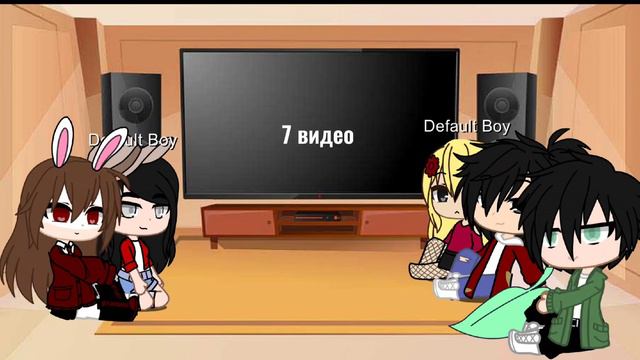 Реакция майнкрафт но в меня влюбился хуляган школы||реакция на руню || 1 часть смотреть онлайн