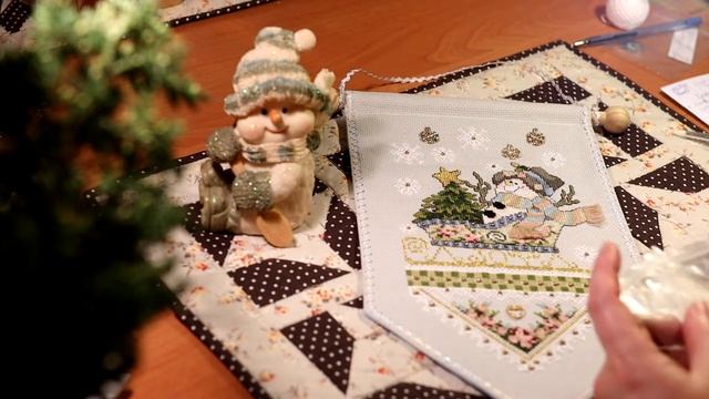 №5. Банер Joyful Snowman (Stoney Creek) смотреть онлайн