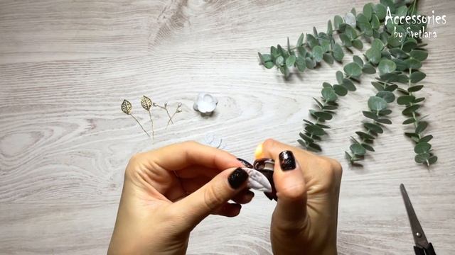 Заколки для волос своими руками быстро и просто | DIY | Foam flowers смотреть онлайн