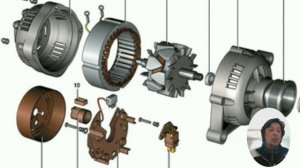 Схема генератора автомобиля - принцип работы генератора