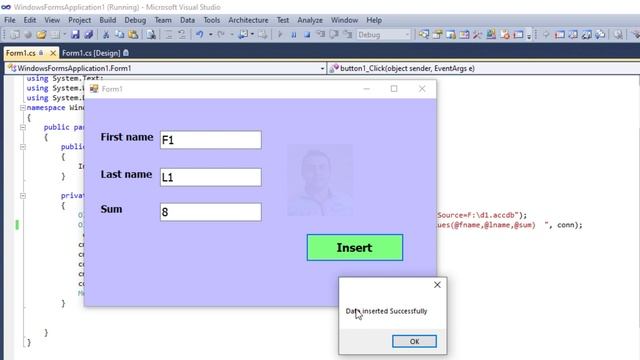 Two solutions to "Solve error syntax error in insert into statement" C# MS access database смотреть онлайн