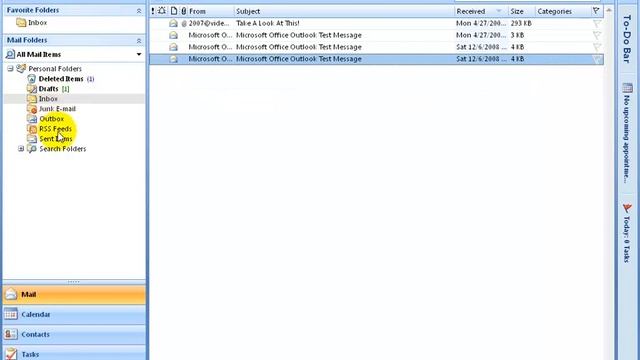 Outlook 2007 Emails: Deleting Email Messages Temporary Or Permanent смотреть онлайн