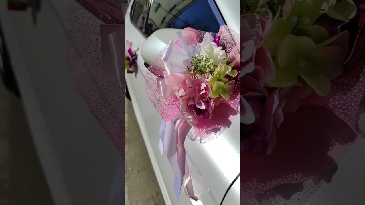 украшения на машину #weddinginspiration #wedding