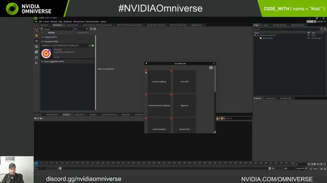 Create a Soundboard for NVIDIA Omniverse - Performance and Edit Modes (Pt. 4) смотреть онлайн