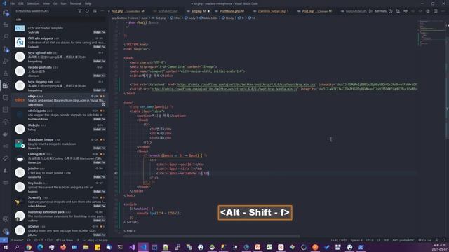 [vscode-intelephense] php formatting смотреть онлайн