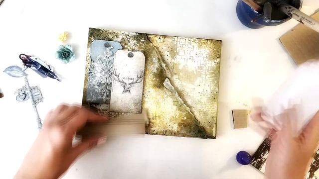 Step-by-step tutorial Canvas "Honey autumn" смотреть онлайн