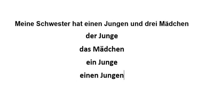 Немецкий язык для начинающих. 121 урок . У моей сестры один мальчик и 3 девочки смотреть онлайн