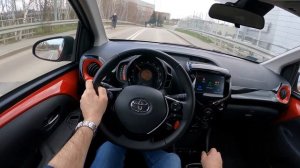 ТЕСТ ДРАЙВ НОВОЙ ТОЙОТЫ АЙГО 2021(1.0 VVT i 72л.с.)обзор/В ДВИЖЕНИИ,В САЛОНЕ/СНАРУЖИ