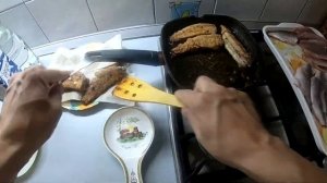 ОКУНЬ ЖАРЕНЫЙ В ПАНИРОВКЕ И В КЛЯРЕ.