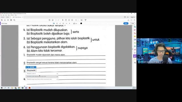 BAHASA MELAYU TAHUN 3- BUKU AKTIVITI BAHASA MELAYU JILID 2 MUKA SURAT 34 & 35 смотреть онлайн