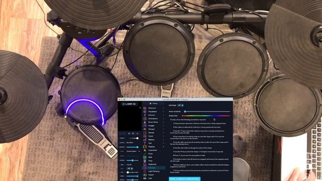 Control LaserCube with Drums: Simple Light Show! смотреть онлайн