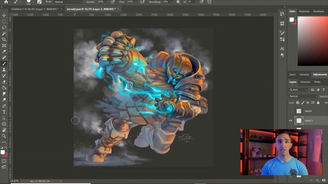 YOUR 2023 Beginner Guide to Photoshop for Digital Painting | Starting Digital Art in Photoshop смотреть онлайн