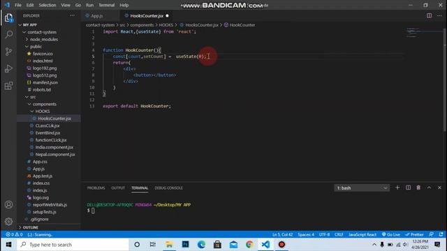 React Hooks Tutorial - 2 - useState Hook смотреть онлайн