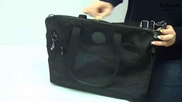 Обзор сумки для ноутбука Kipling ILIA Rich Black (53F) KI5732_53F смотреть онлайн