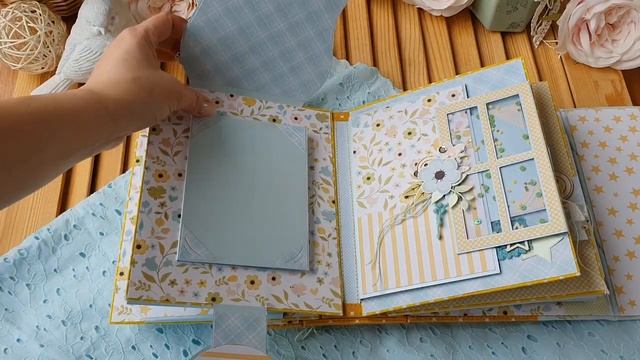 Онлайн курс // "Мой первый детский альбом. Мальчик". Скрапбукинг смотреть онлайн