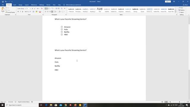 How To Add Checkbox In Word Documents смотреть онлайн