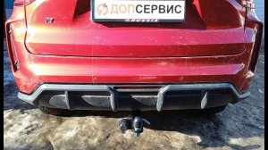 Фаркоп на Haval F7 / F7х, шар под квадрат.