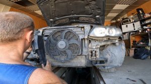 Замена вентилятора кондиционера BMW X5 E53