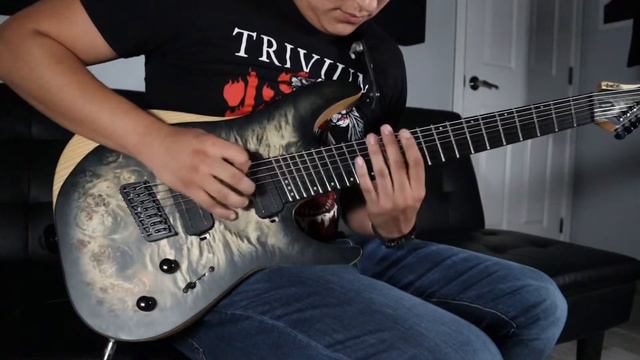The Phalanx - Trivium Guitar cover (2021) with solos! смотреть онлайн