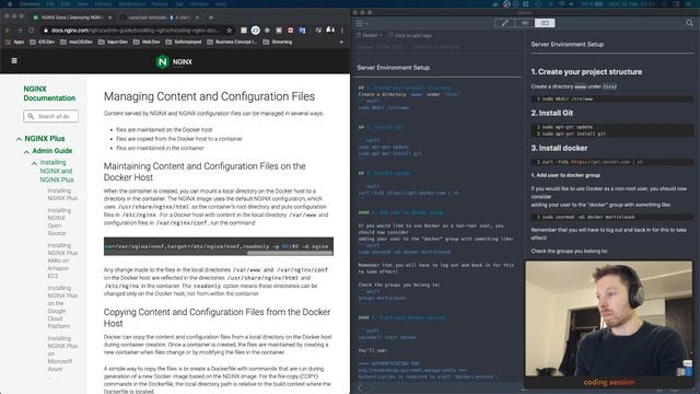 #010 - Server Setup: User Permissions, Docker, Docker-Compose, Git смотреть онлайн