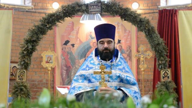 Проповедь в праздник Покрова Пресвятой Богородицы // 14 октября 2020 смотреть онлайн