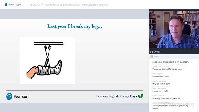 Pearson English Spring Days: how to focus on personalisation by Vaughan Jones смотреть онлайн