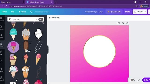 How to create a logo using Canva смотреть онлайн