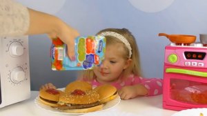 Чудо Кухня ИГРАЕМ В ПОВАРА Макдональдс Готовим еду в волшебной Печи How to Make