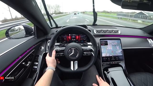 The New Mercedes S Class AMG Long Test Drive смотреть онлайн
