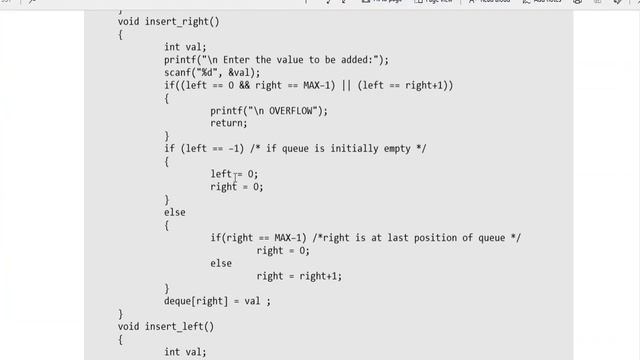 Deque operations with program explanation in tamil смотреть онлайн