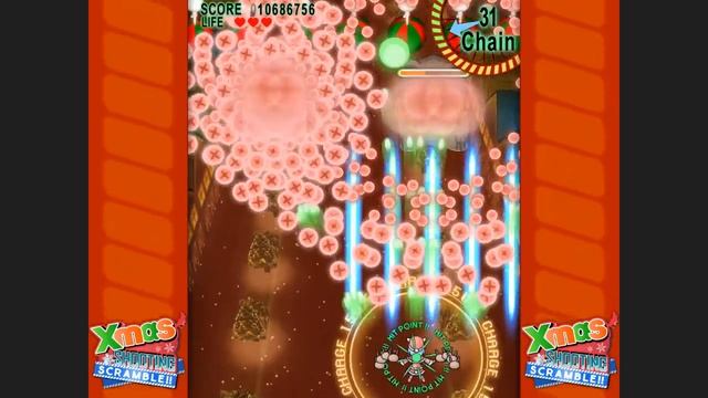 QP. Xmas Shooting - Scramble!! - [PC]. -HARD (Holy Night). 1CC. 60Fps. смотреть онлайн