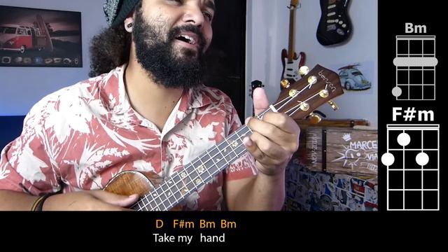 How To Play Can't Help Falling In Love - Elvis Presley (Ukulele Play Along with Chords & Lyrics) смотреть онлайн