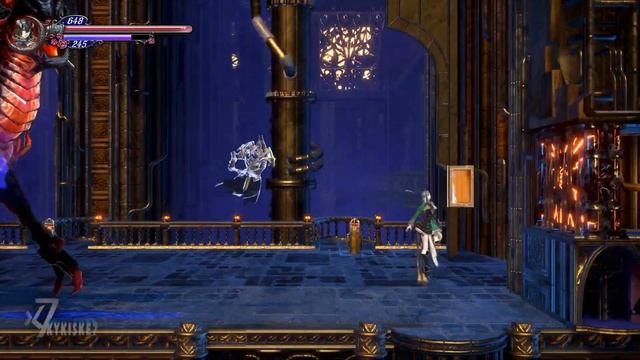 Bloodstained: Ritual of the Night - Abyssal Guardian BOSS Fight #8 - No Damage смотреть онлайн